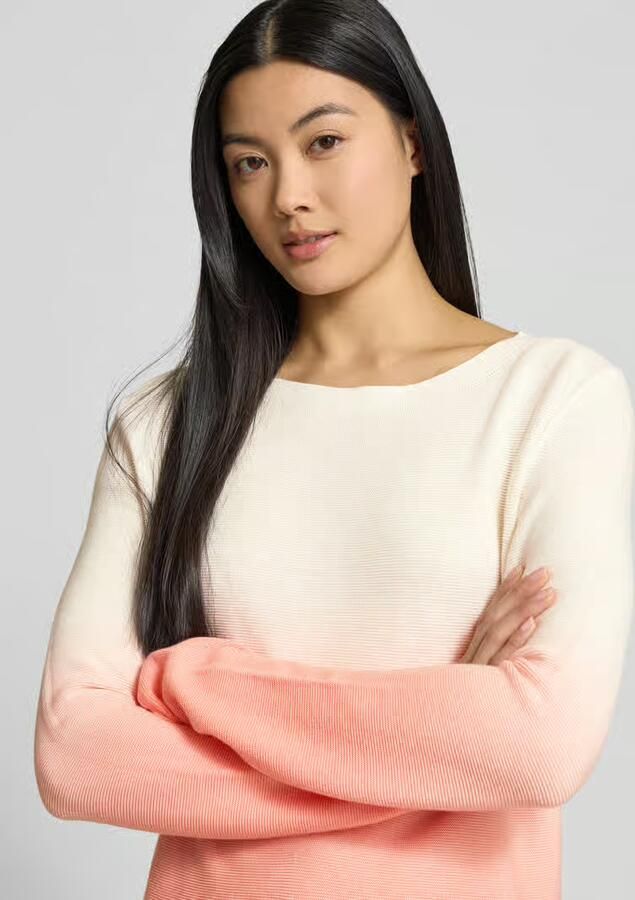 Tom Tailor Regular fit gebreide pullover met kleurverloop - Foto 2