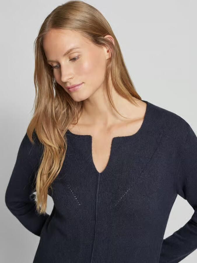 Tom Tailor Regular fit gebreide pullover met wol - Foto 2