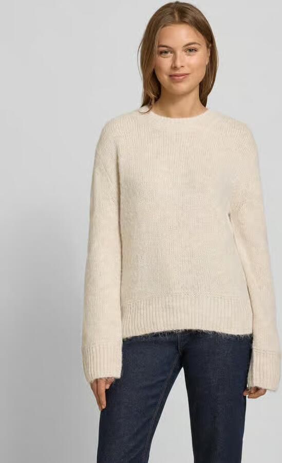 Tom Tailor Regular fit gebreide pullover met wol - Foto 2