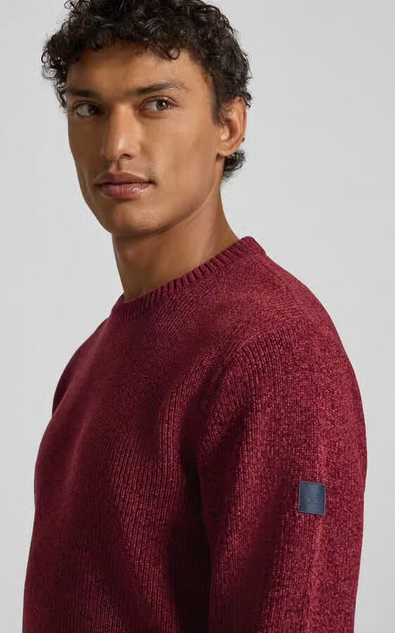 Tom Tailor Regular fit gebreide pullover van katoenmix - Foto 2