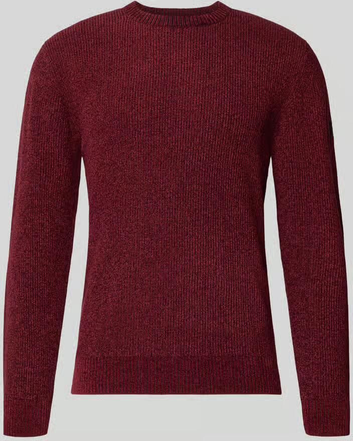 Tom Tailor Regular fit gebreide pullover van katoenmix