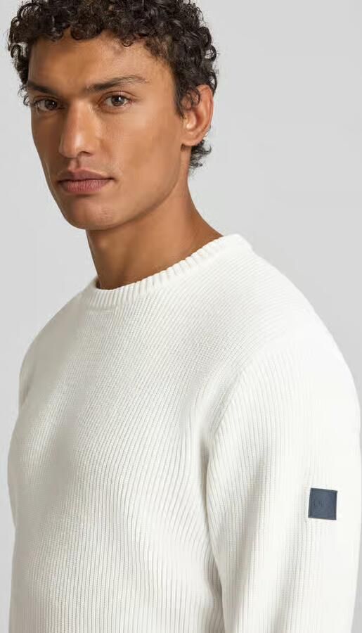 Tom Tailor Regular fit gebreide pullover van katoenmix - Foto 2