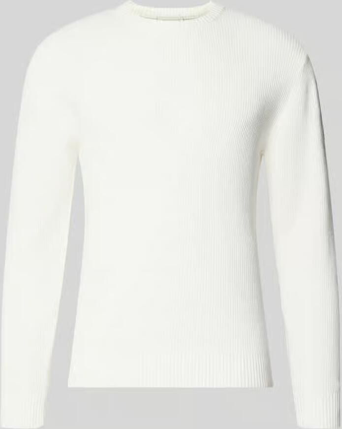 Tom Tailor Regular fit gebreide pullover van katoenmix