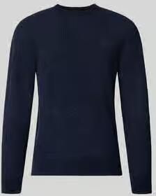 Tom Tailor regular fit gebreide pullover van katoenmix