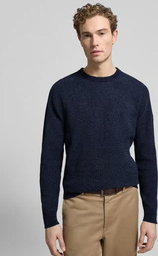 Tom Tailor Regular fit gebreide pullover van katoenmix - Foto 2