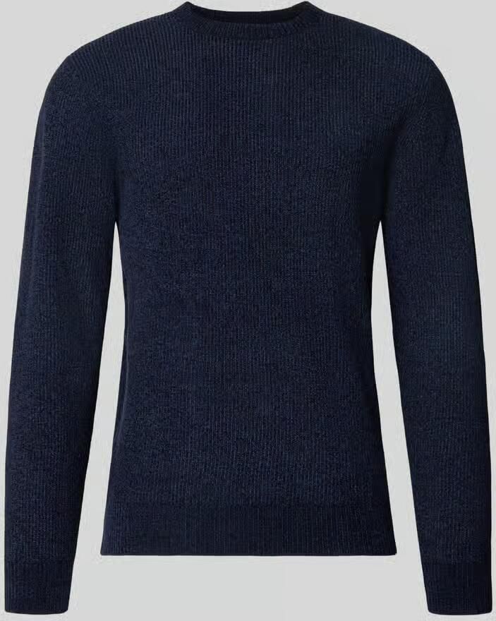 Tom Tailor Regular fit gebreide pullover van katoenmix