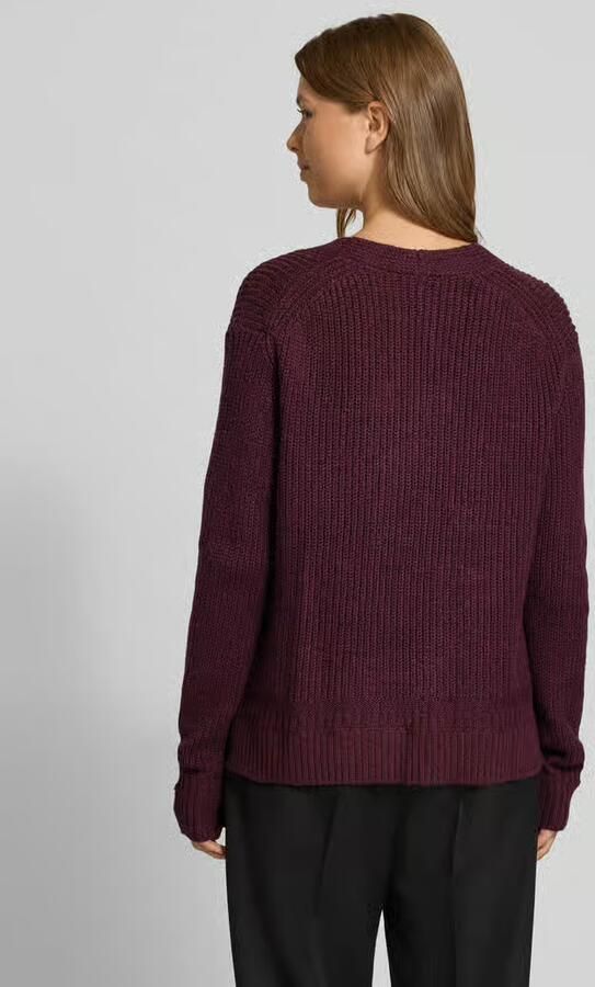 Tom Tailor Regular fit gebreide pullover van katoenmix