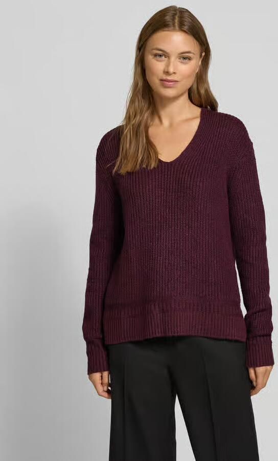 Tom Tailor Regular fit gebreide pullover van katoenmix - Foto 6