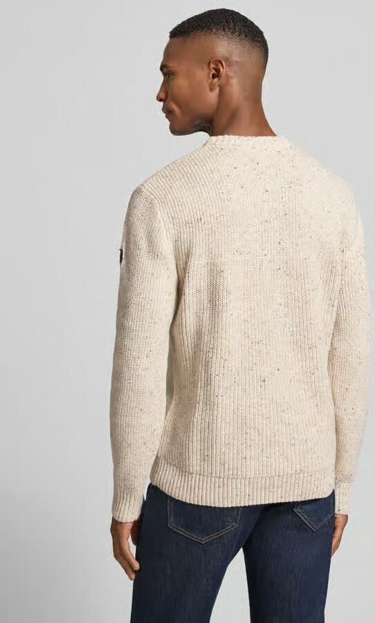 Tom Tailor Regular fit gebreide pullover van katoenmix
