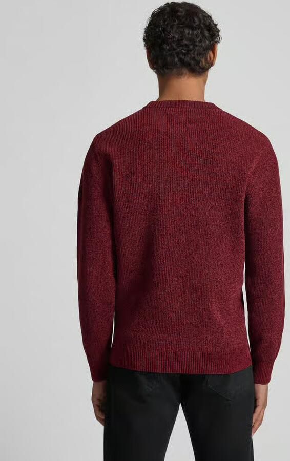 Tom Tailor regular fit gebreide pullover van katoenmix