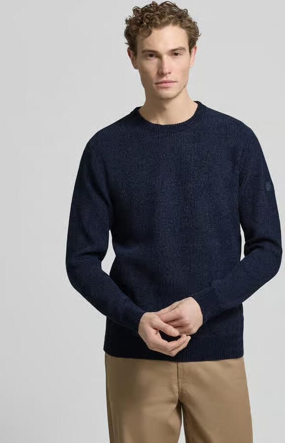 Tom Tailor regular fit gebreide pullover van katoenmix - Foto 2