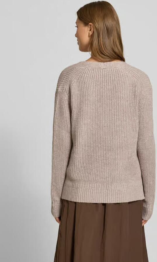 Tom Tailor Regular fit gebreide pullover van katoenmix - Foto 3