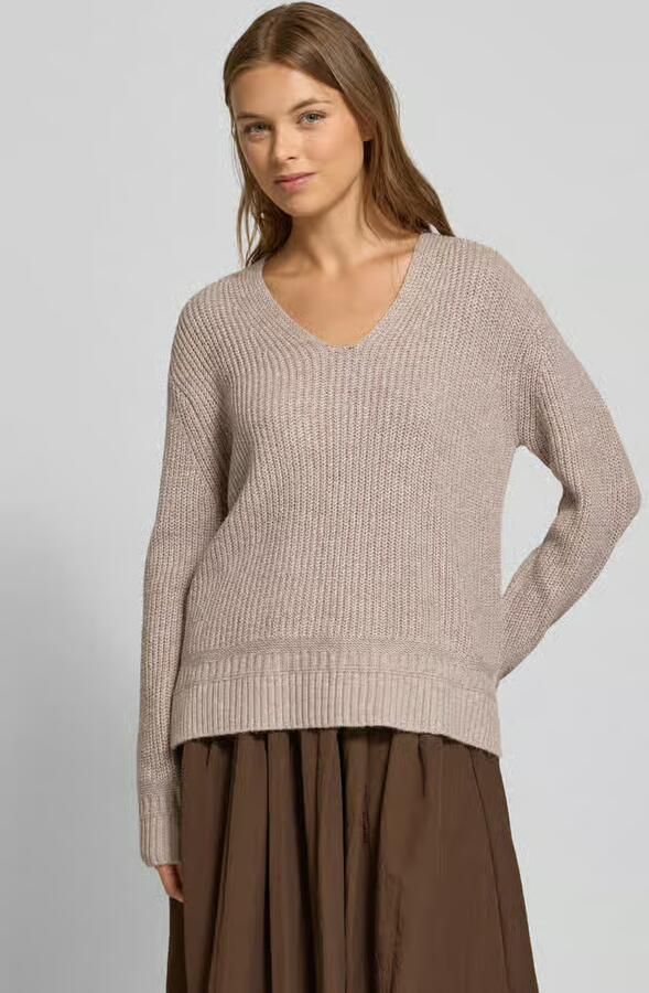 Tom Tailor Regular fit gebreide pullover van katoenmix - Foto 4