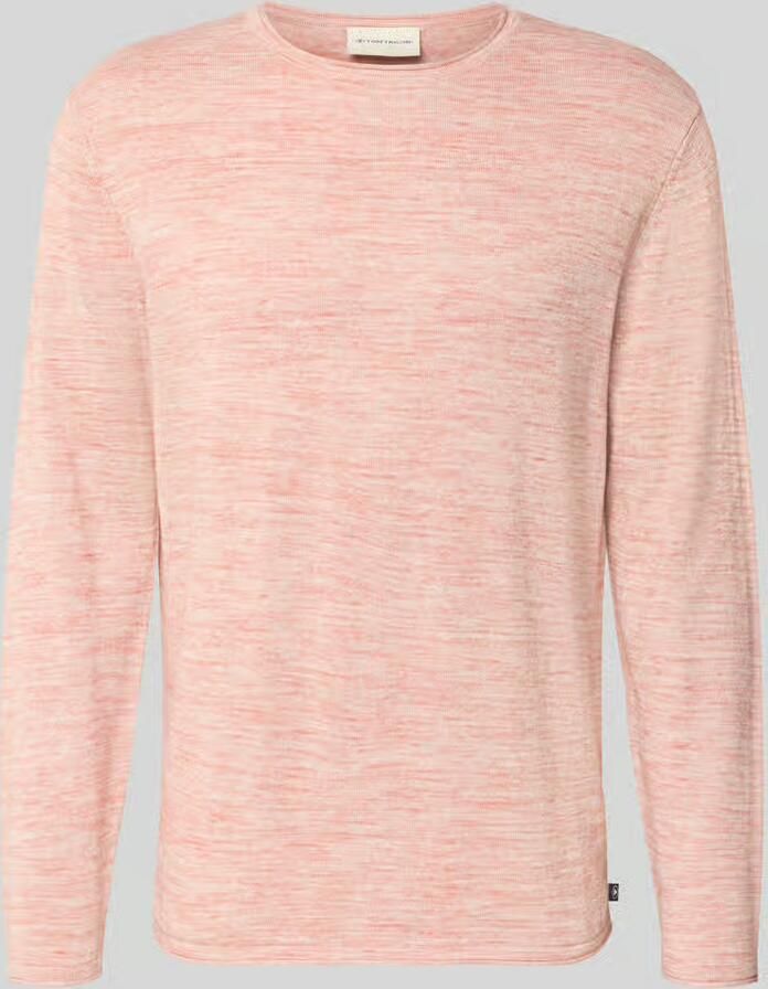 Tom Tailor regular fit gebreide pullover van katoenmix model space dye - Foto 2