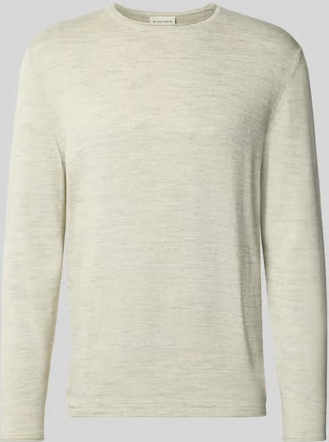 Tom Tailor regular fit gebreide pullover van katoenmix model space dye - Foto 2