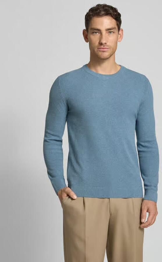 Tom Tailor Regular fit gebreide pullover van puur katoen - Foto 2