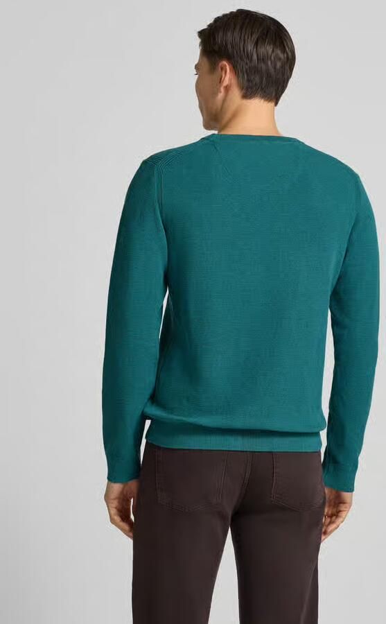 Tom Tailor regular fit gebreide pullover van puur katoen - Foto 3