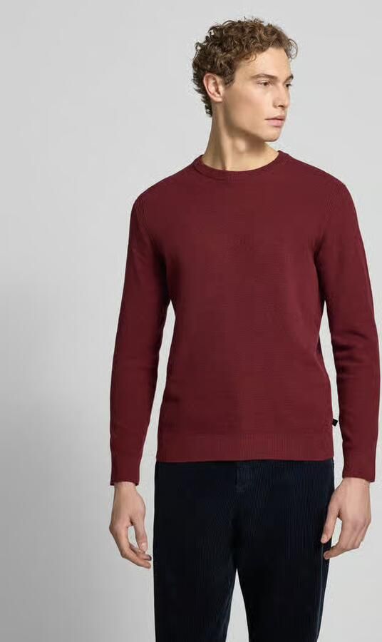 Tom Tailor Regular fit gebreide pullover van puur katoen - Foto 2