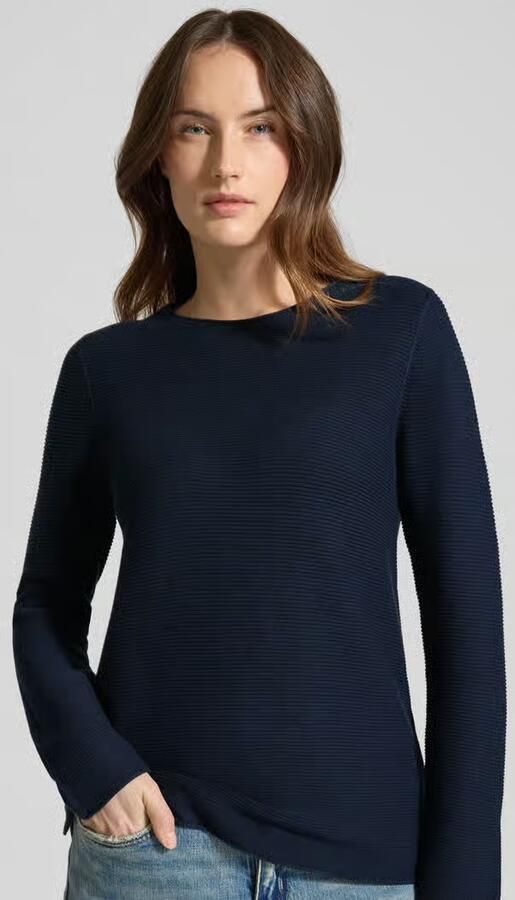 Tom Tailor Regular fit gebreide pullover van zuiver katoen - Foto 2