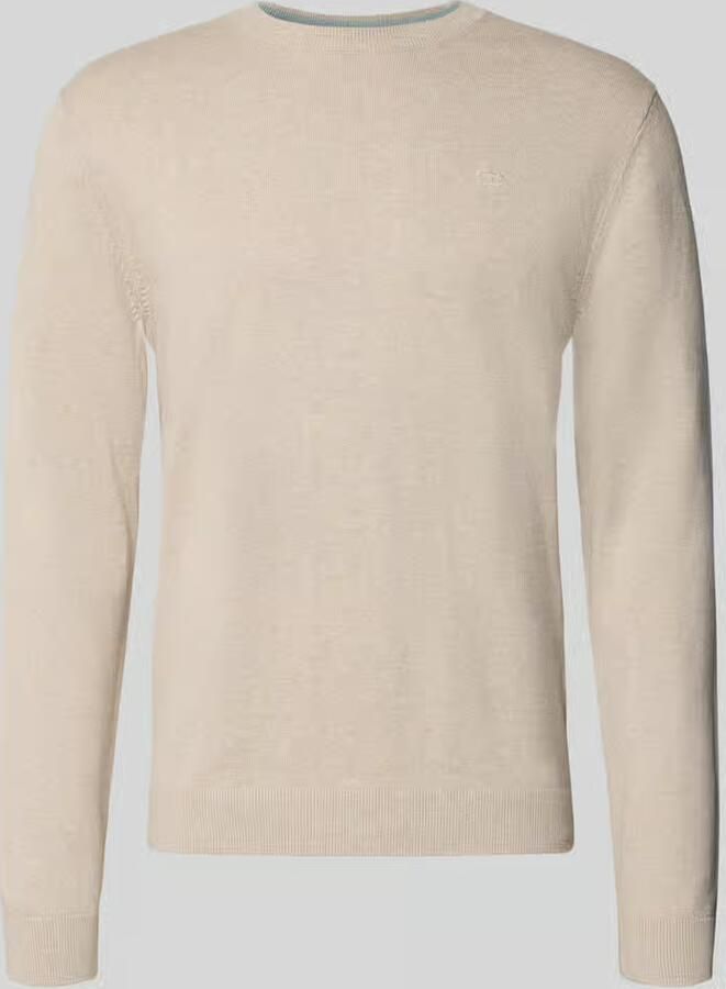 Tom Tailor Regular fit gebreide pullover van zuiver katoen