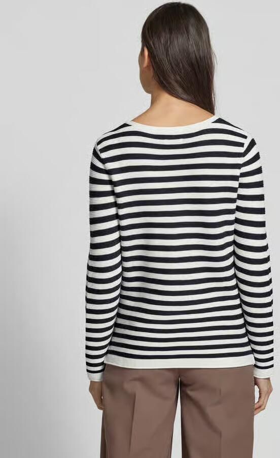 Tom Tailor Regular fit gebreide pullover van zuiver katoen