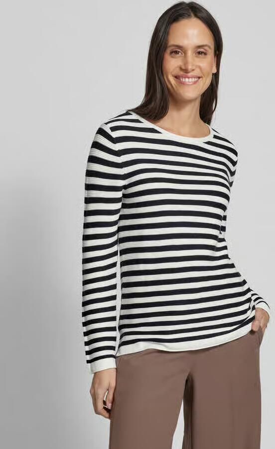 Tom Tailor Regular fit gebreide pullover van zuiver katoen - Foto 6