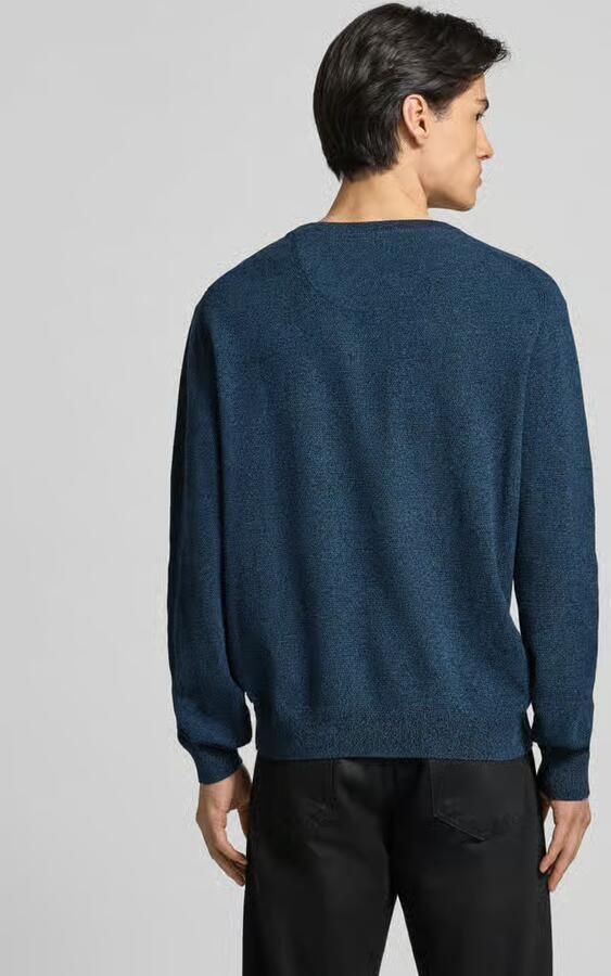 Tom Tailor Regular fit gebreide pullover van zuiver katoen - Foto 3