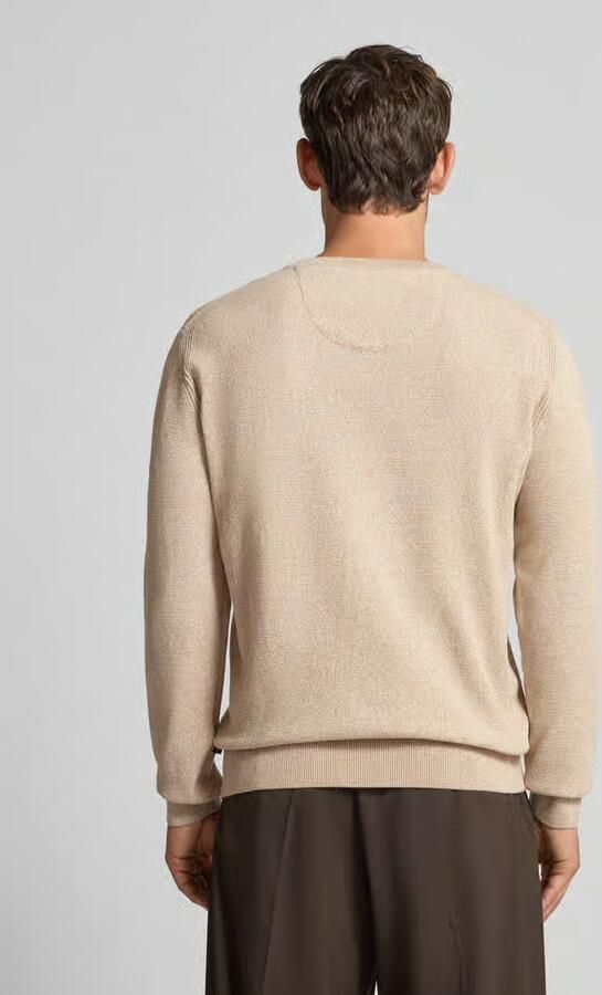 Tom Tailor Regular fit gebreide pullover van zuiver katoen