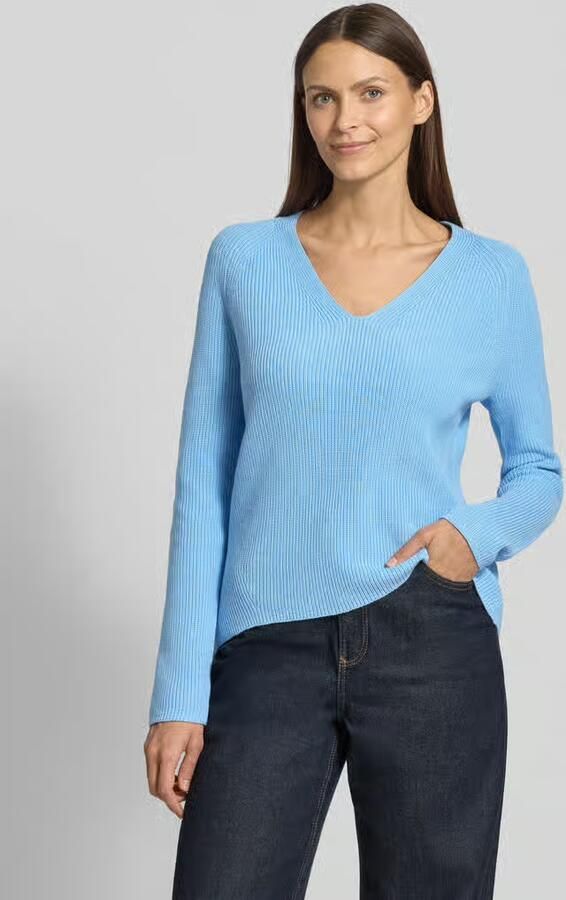 Tom Tailor Regular fit gebreide pullover van zuiver katoen - Foto 3