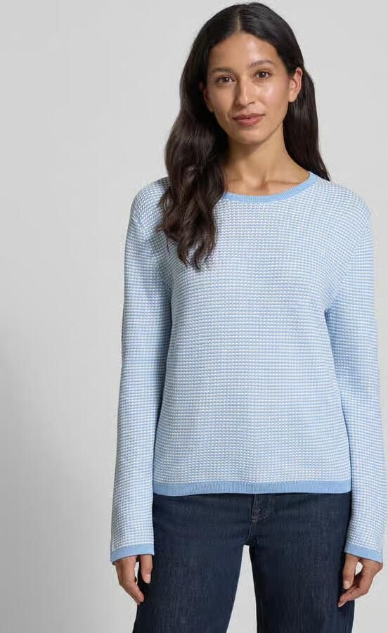 Tom Tailor Regular fit gebreide pullover van zuiver katoen - Foto 2