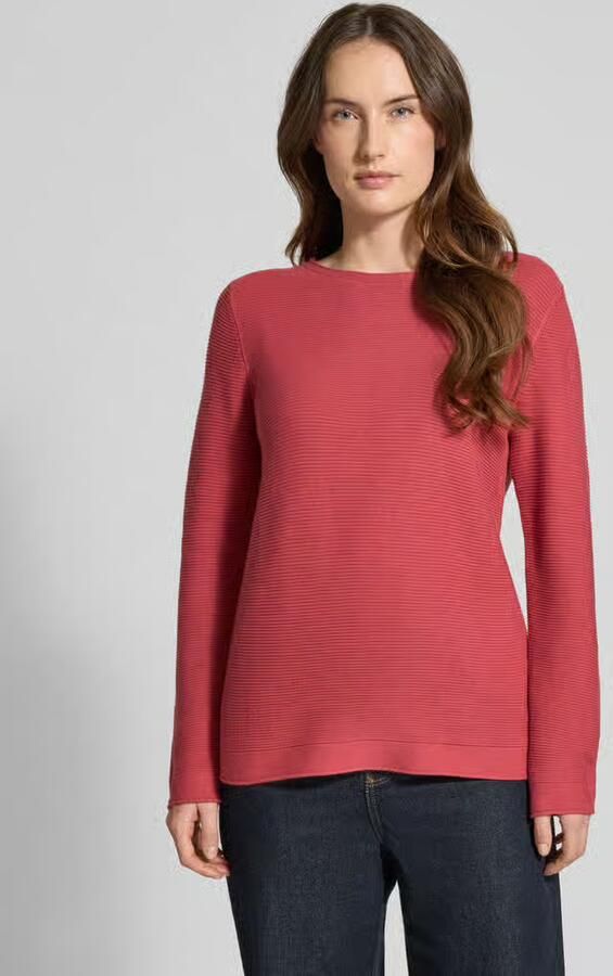 Tom Tailor Regular fit gebreide pullover van zuiver katoen - Foto 3