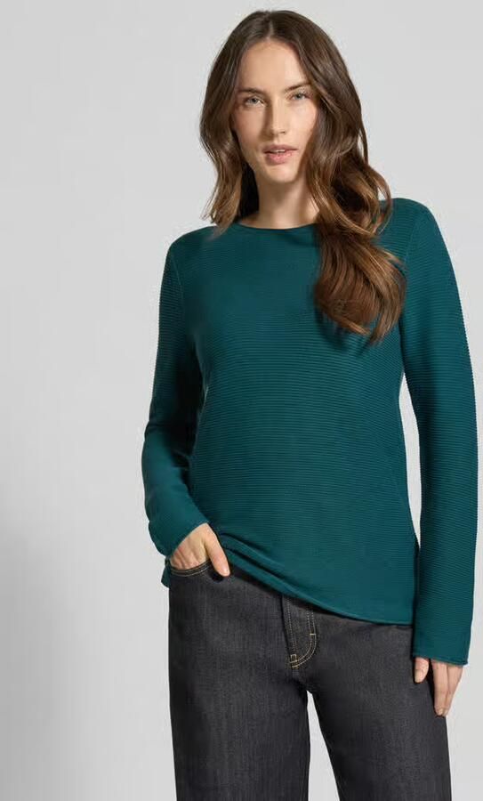 Tom Tailor Regular fit gebreide pullover van zuiver katoen - Foto 4