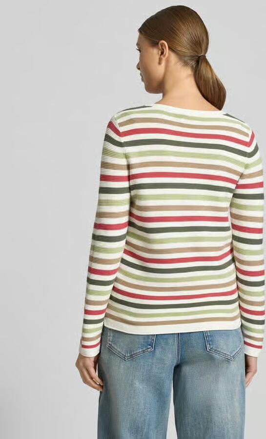 Tom Tailor Regular fit gebreide pullover van zuiver katoen - Foto 4