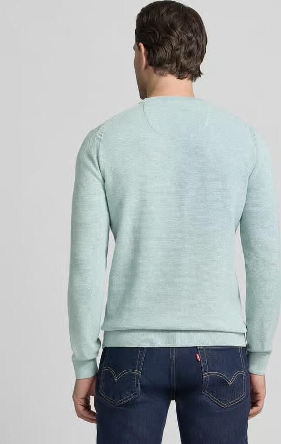 Tom Tailor Regular Fit gebreide trui van puur katoen - Foto 2