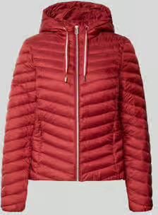Tom Tailor Regular fit gewatteerd jack met capuchonkraag