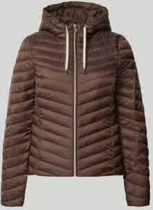 Tom Tailor Regular fit gewatteerd jack met capuchonkraag