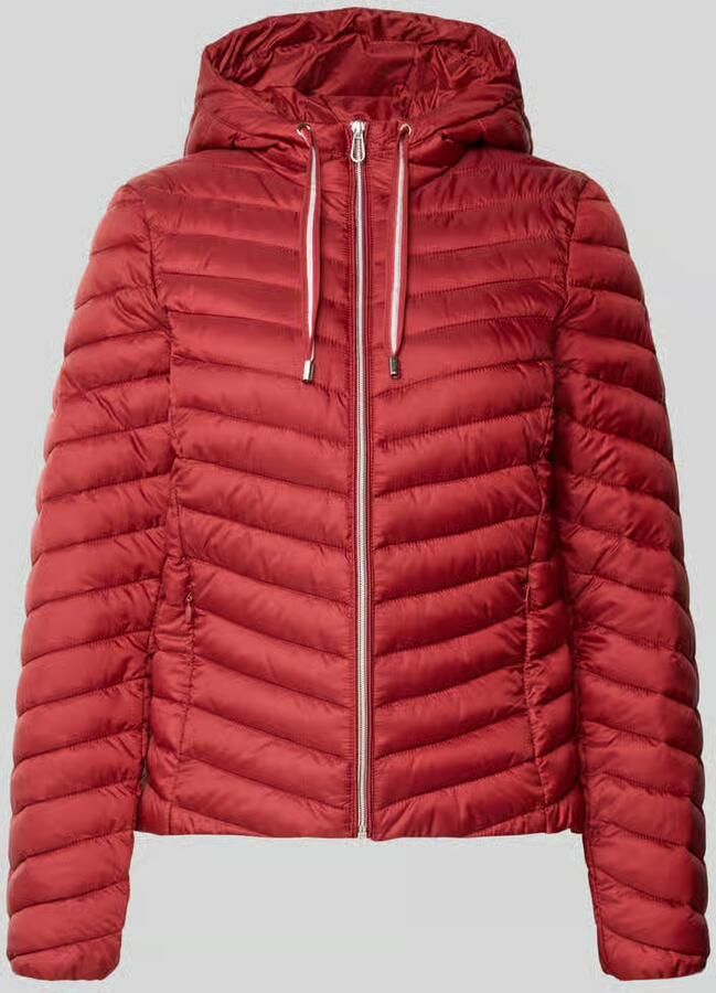Tom Tailor Regular fit gewatteerd jack met capuchonkraag - Foto 2