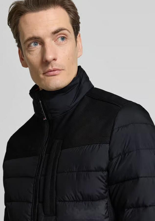 Tom Tailor Regular fit gewatteerd jack met elastische inzetten opzij - Foto 2