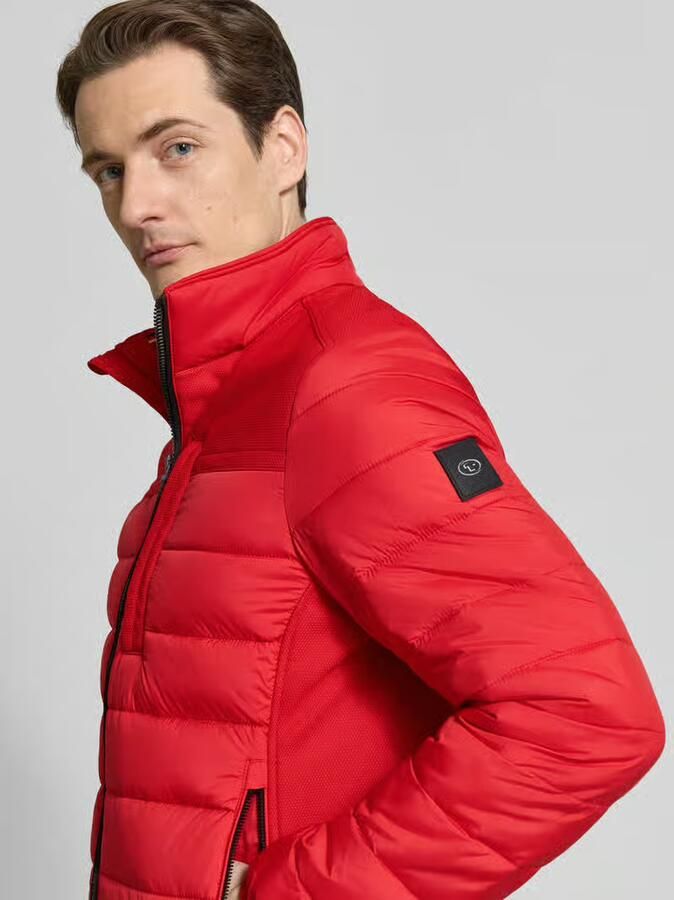 Tom Tailor Regular fit gewatteerd jack met elastische inzetten opzij - Foto 2