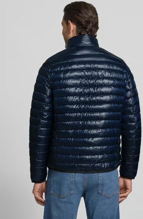 Tom Tailor Regular fit gewatteerd jack met mesh details