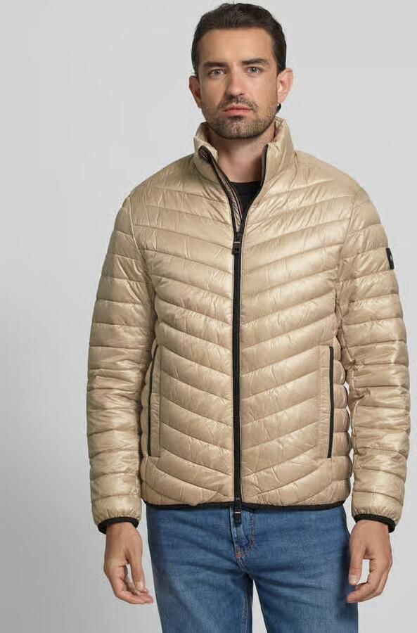 Tom Tailor Regular fit gewatteerd jack met mesh details - Foto 2