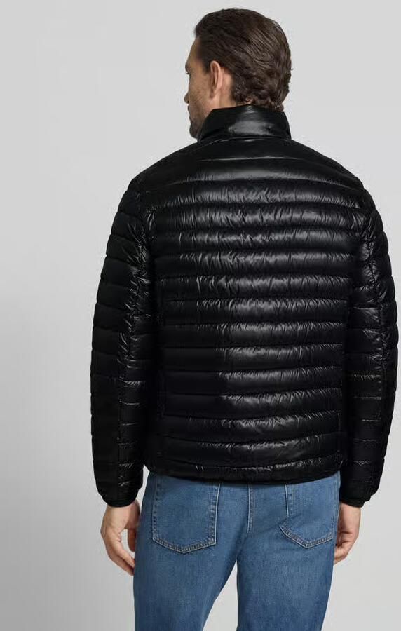 Tom Tailor Regular fit gewatteerd jack met mesh details