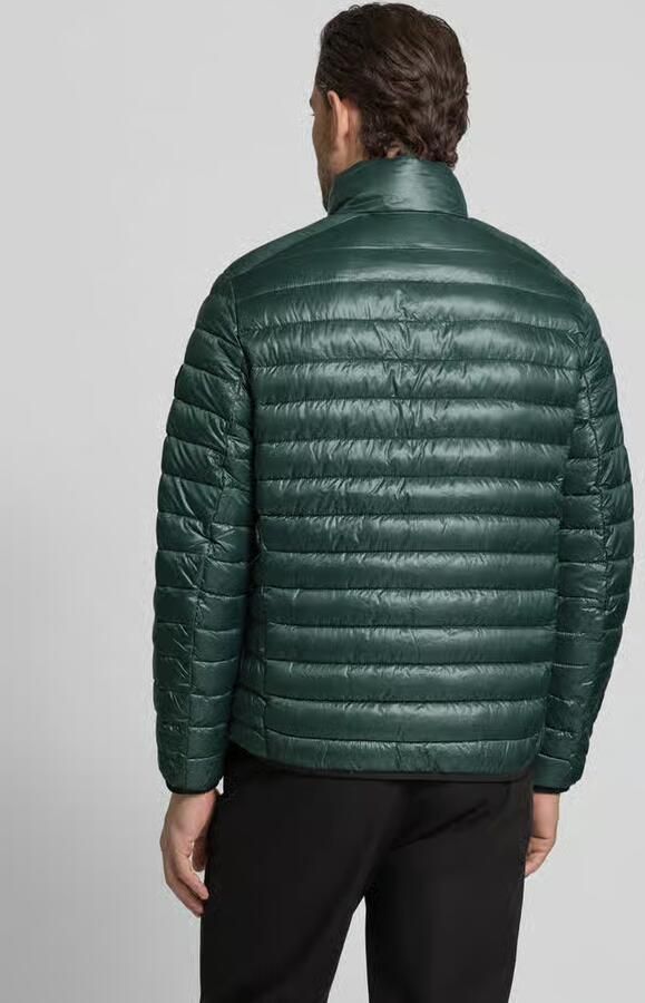 Tom Tailor Regular fit gewatteerd jack met mesh details