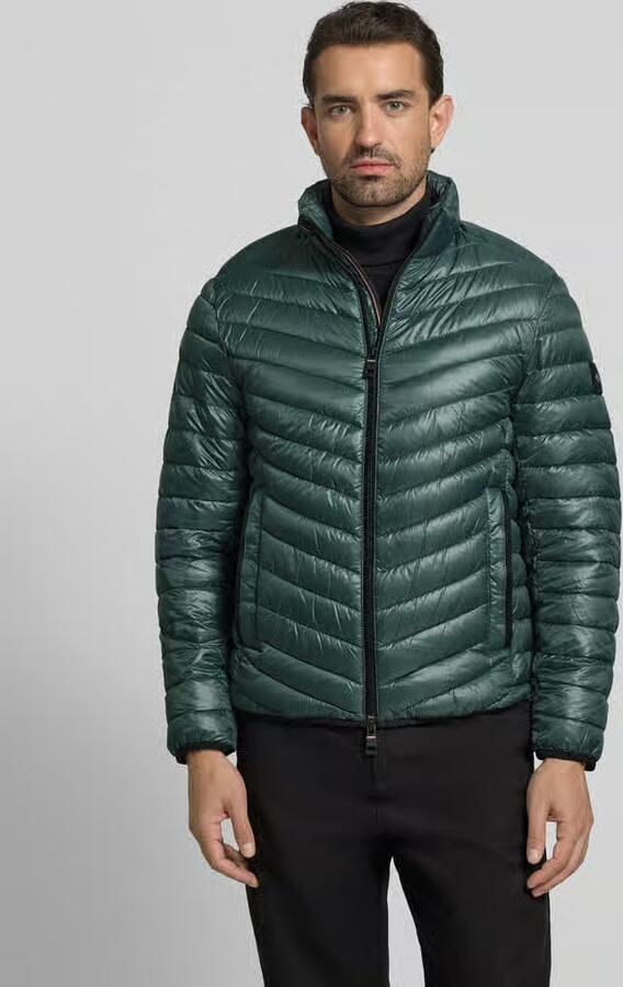 Tom Tailor Regular fit gewatteerd jack met mesh details - Foto 2