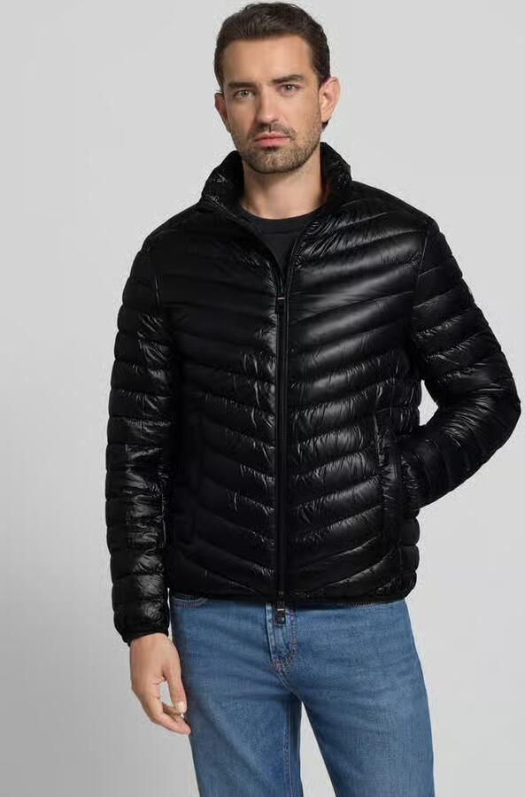 Tom Tailor Regular fit gewatteerd jack met mesh details - Foto 2