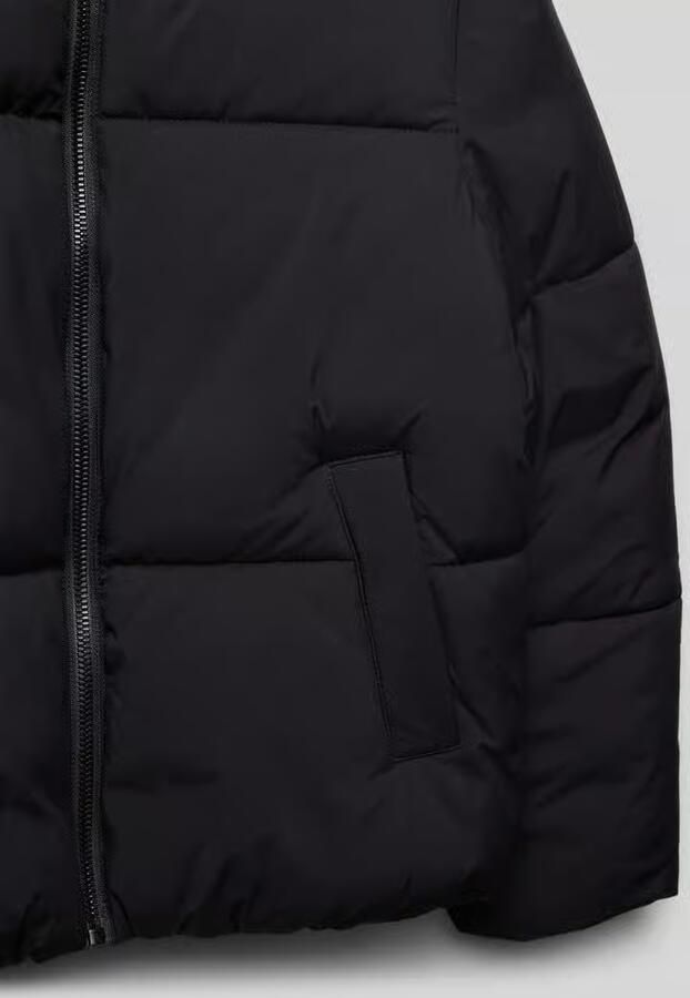 Tom Tailor Regular fit gewatteerd jack met opstaande kraag en mat oppervlak - Foto 3