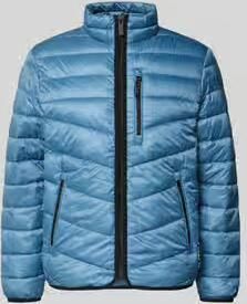 Tom Tailor Regular fit gewatteerd jack met opstaande kraag - Foto 3