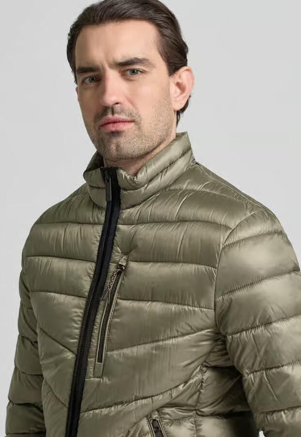 Tom Tailor Regular fit gewatteerd jack met opstaande kraag - Foto 2