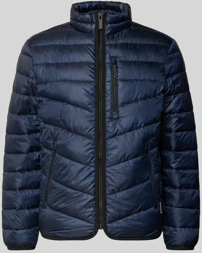 Tom Tailor Regular fit gewatteerd jack met opstaande kraag