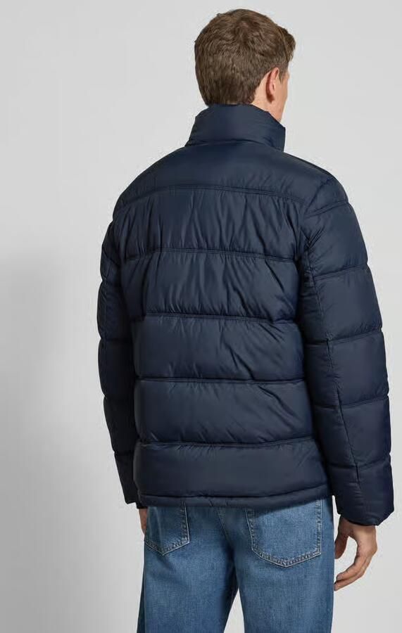 Tom Tailor Regular fit gewatteerd jack met opstaande kraag